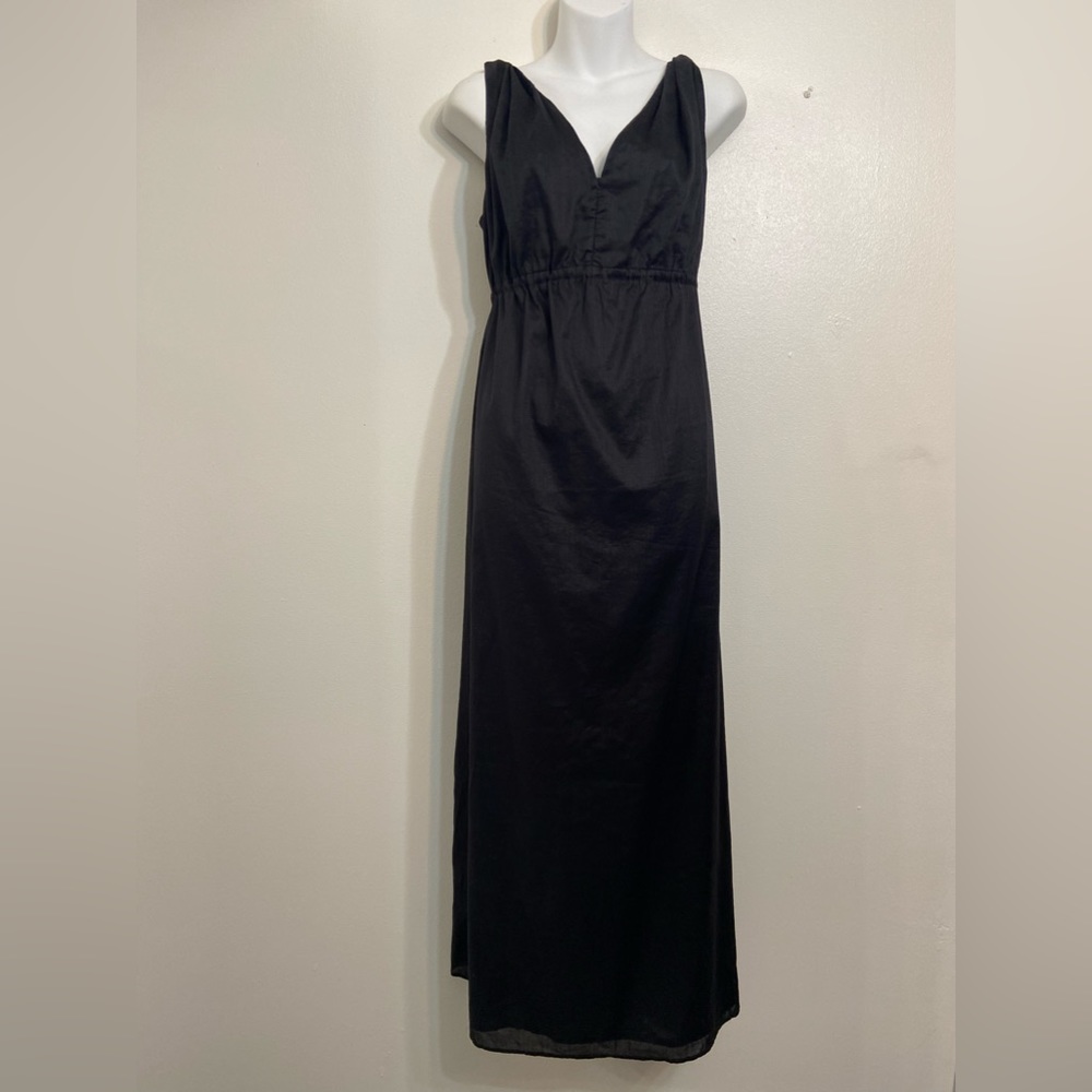 GAP MATERNITY size 4 Black DRESS long dress sleeveless